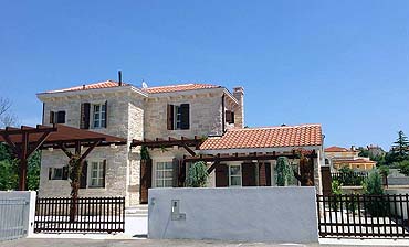 houses by the sea