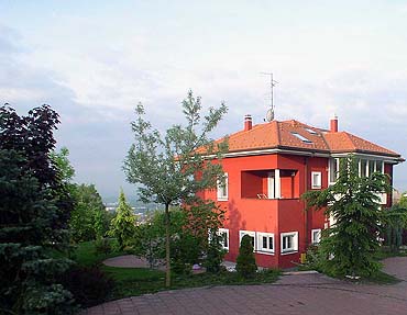 maison sur la colline